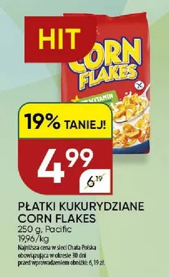 Płatki kukurydziane Corn Flakes Pacific promocja w Chata Polska