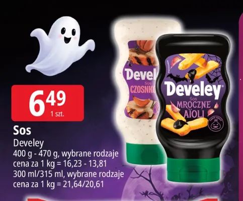 Sos Develey promocja w Leclerc