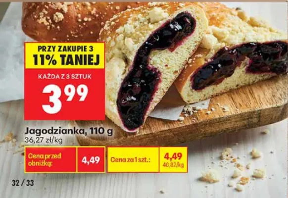 Jagodzianka promocja w Biedronka