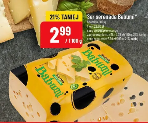 Ser serenada Babumi promocja w POLOmarket