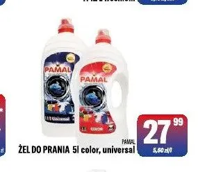 Żel do prania Pamal promocja w Tomi Markt