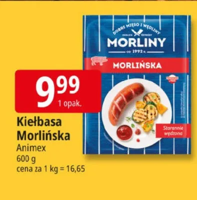 Kiełbasa Morlińska Animex promocja w Leclerc