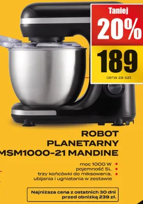 Robot planetarny promocja w Supeco