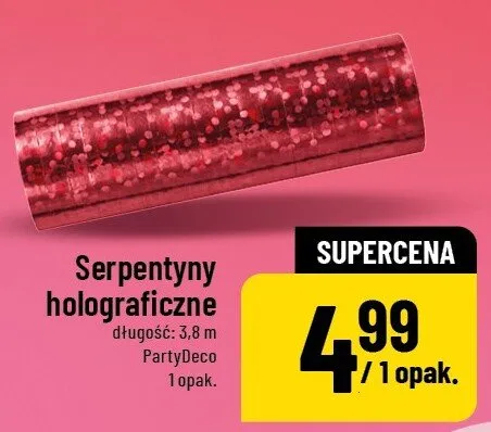 Serpentyny promocja w POLOmarket