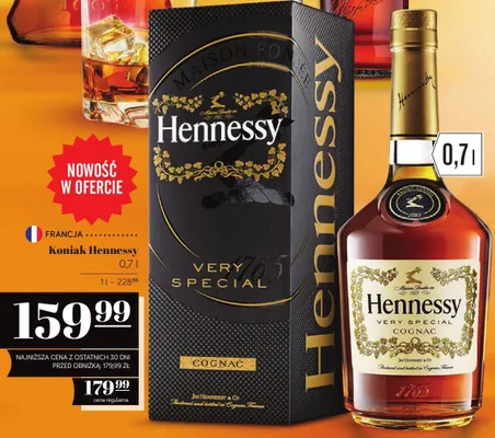 Koniak Hennessy Francja promocja w POLOmarket
