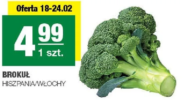 Brokuł promocja w SPAR
