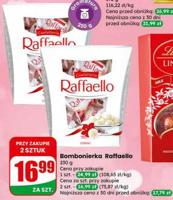 Bombonierka Raffaello promocja w Dino