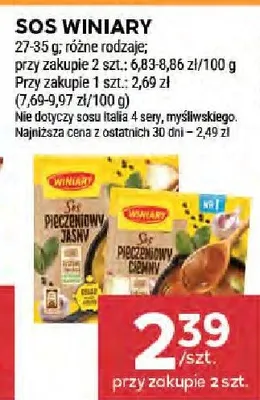 Sos winiary różne rodzaje promocja w Stokrotka