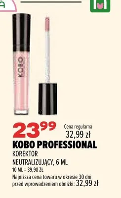 Korektor Kobo Professional Neutralizujący promocja w Drogerie Natura