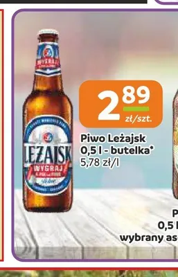 Piwo Leżajsk promocja w Gama
