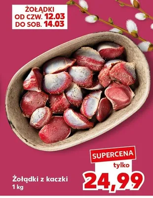 Żołądki z kaczki promocja w Kaufland