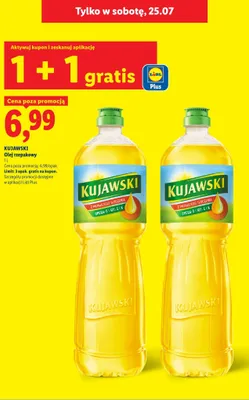Olej rzepakowy Kujawski promocja w Lidl