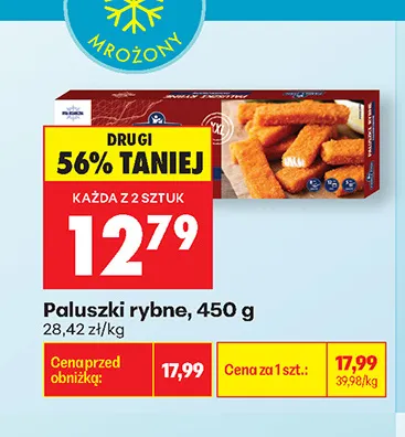 Paluszki rybne Frosta promocja w Biedronka
