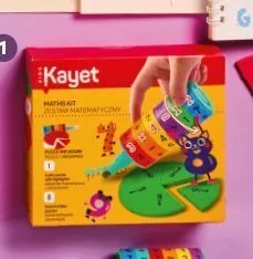 Zestaw matematyczny Maths Kit Kayet promocja w Biedronka