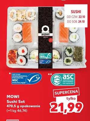 Sushi Set Mowi promocja w Kaufland