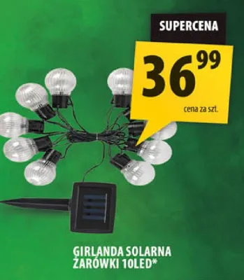 Girlanda solarna żarówki Toledo* promocja w Arhelan