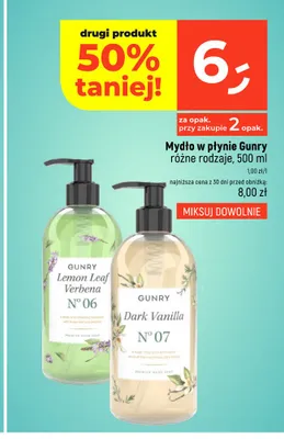 Mydło w płynie Gunry Dark Vanilla promocja w Dealz