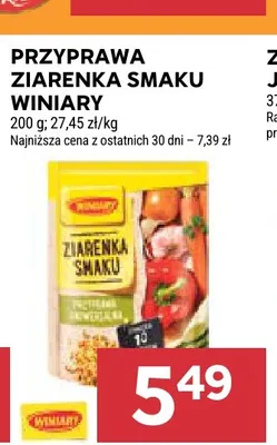 Przyprawa Ziarenka Smaku Winiary promocja w Stokrotka
