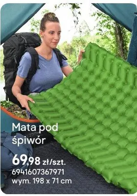Mata pod śpiwór promocja w Castorama