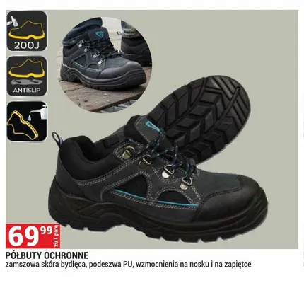Półbuty ochronne promocja w Merkury Market