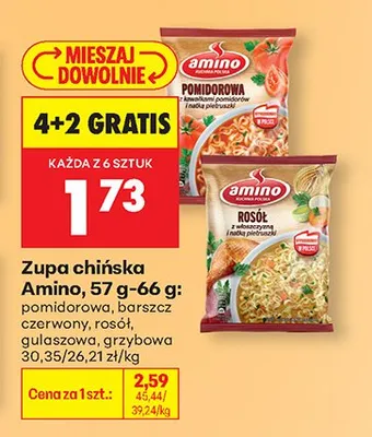 Zupa chińska rosół promocja w Biedronka