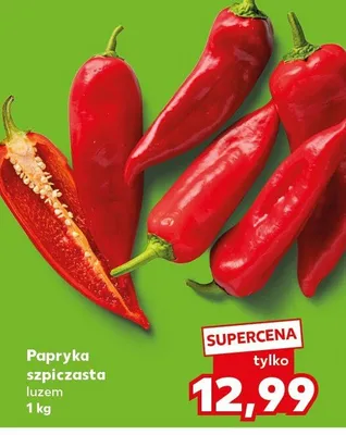 Papryka szpiczasta luzem promocja w Kaufland