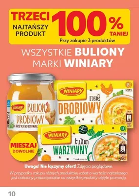 Buliony marki Winiary promocja w Kaufland