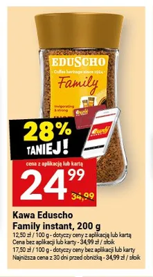Kawa Eduscho Family instant promocja w Twój Market