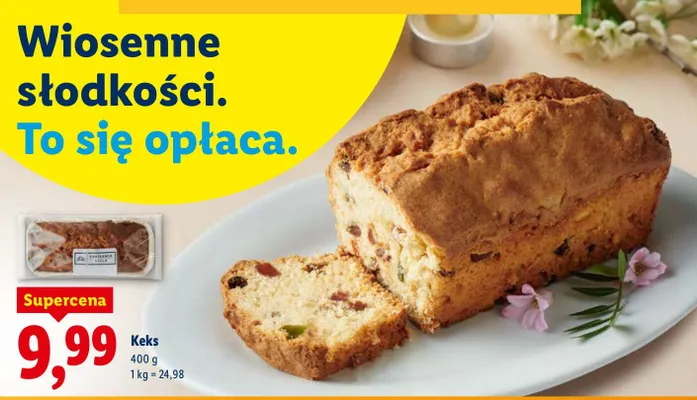 Keks promocja w Lidl