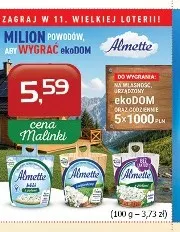 Serek twarogowy Almette promocja w MALINKA