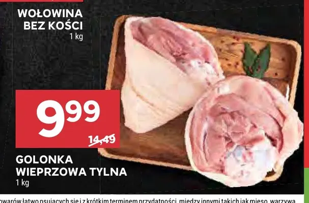 Golonka wieprzowa tylna promocja w Stokrotka
