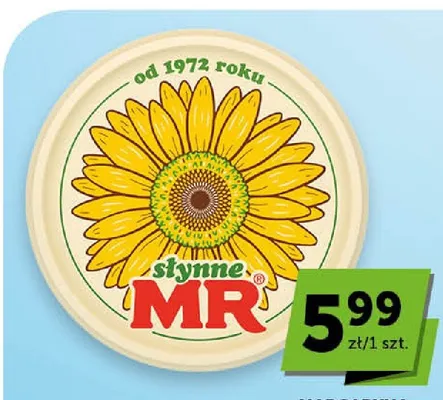 Margaryna Słynne MR Roślinne promocja w ABC