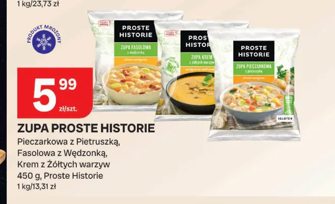 Zupa fasolowa z wędzonką Proste Historie promocja w Chorten