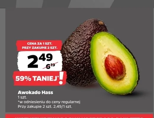 Awokado Hass promocja w Netto