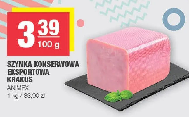 Szynka konserwowa eksportowa krakus promocja w SPAR