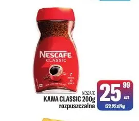 Kawa rozpuszczalna Classic Nescafé promocja w Tomi Markt