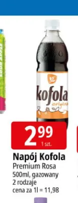 Napój Kofola promocja w Leclerc