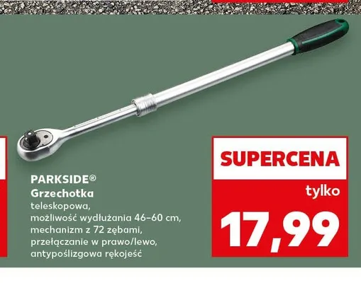 Grzechotka teleskopowa PARKSIDE promocja w Kaufland
