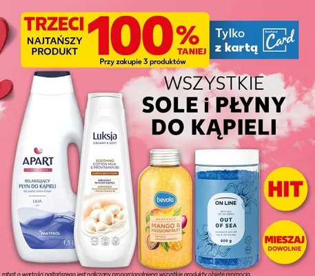 Płyn do kąpieli relaksujący Lilia promocja w Kaufland