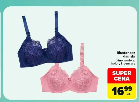 Biustonosz damski promocja w Carrefour