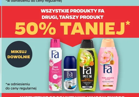 Dezodorant w sprayu Fa Pink Passion promocja w Netto