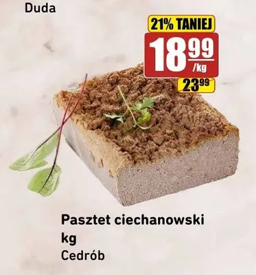 Pasztet ciechanowski Cedrob promocja w API Market