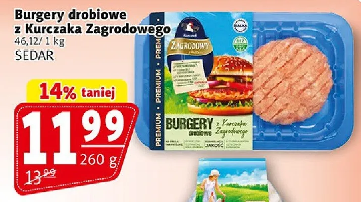 Burgery drobiowe z kurczaka zagrodowego promocja w Prim Market