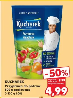 Przyprawa do potraw 500 g opakowanie promocja w Kaufland