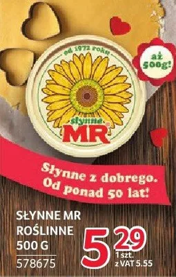 Słynne MR roślinne 500g promocja w Selgros