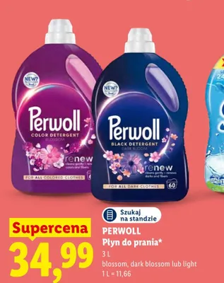 Płyn do prania Perwoll Blossom promocja w Lidl