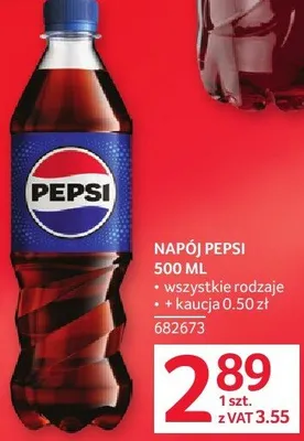 Napój Pepsi promocja w Selgros