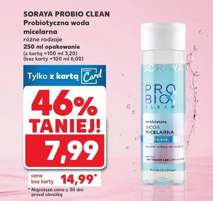 Probiotyczna woda micelarna różne rodzaje promocja w Kaufland