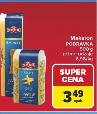 Makaron Podravka promocja w Carrefour