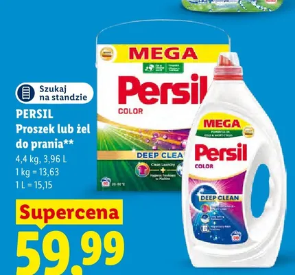 Proszek do prania Persil Color Deep Clean promocja w Lidl